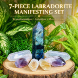Labradorite Transformational 7 stykki sett