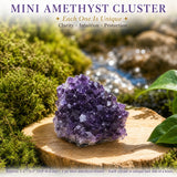 Mini ametistkluster