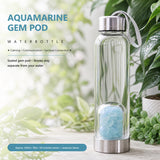 Aquamarine Gem Pod Vattenflaska 💧