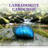 Labradorit-Cabochon