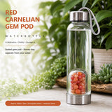 Μπουκάλι νερού Carnelian Gem Pod 💧