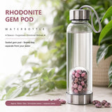 Μπουκάλι νερού Rhodonite Gem Pod 💧