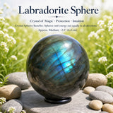 Sphère de Labradorite (Moyenne)