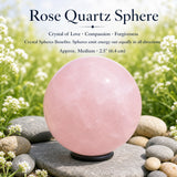 Rose Quartz Sphere