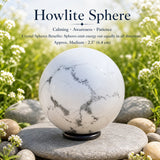 Howlite Sphere