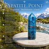 Πακέτο Inspirational Apatite + Allies Crystal Box