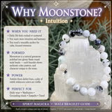 Intuition Booster 3-teiliges Kristall-Mala-Armband-Set