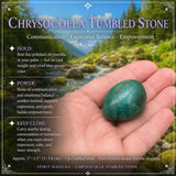 Chrysocolla Tumbled Stone