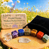 Komplet žepnih torbic Crystal Energy Workers