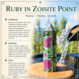 5 USD Ruby i Zoisite Point One Day-Only Promo