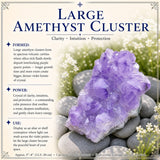 Stór Amethyst þyrping
