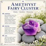 Ametist Fairy Cluster