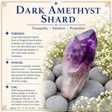 Dark Ametist Crystal Shard (Medium)