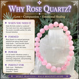 Heart Harmony 3-PC komplet zapestnic Crystal Mala
