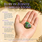 Rúbín í Zoisite fallsteini