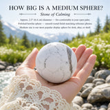 Howlite Sphere