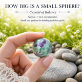 Multicolor Fluorite Mini-Sphere