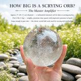 Crystal Quartz Scrying Orb