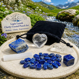 Lapis Lazuli Clarity kristalpokasett