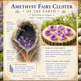 Ametist Fairy Cluster