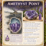 Amethyst andlegt verndarsett