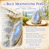 Blauer Mondsteinpunkt