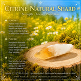 Citrien Abundance kristallen zakset