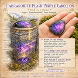 Labradoriet Cabochon