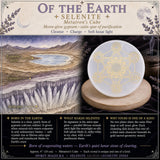 Δίσκος καθαρισμού κύβου Selenite Metatron