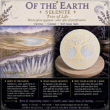 Selenite The Tree Of Life Cleansing Disk