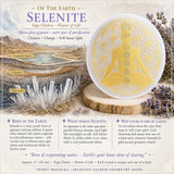 Selenite Chakra Flower of Life Cleansing Disk