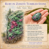 Rúbín í Zoisite fallsteini