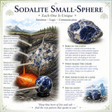 Sodalite Mini-Sphere