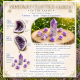 Amethyst andlegt verndarsett