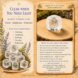 Quartz Tumbled Cube