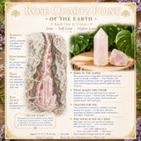 Σετ 7 τεμαχίων Rose Quartz Higher Love