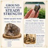 Smoky Quartz Wand