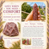 Strawberry Quartz Point