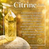 Citrine Wealth & Abundance 9-krystallsett