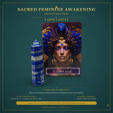 🌙 Sacred Feminine Awakening Oracle Deck & 13 Crystal altaris Set