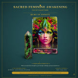 🌙 Sacred Feminine Awakening Oracle Deck & 13 Crystal altaris Set