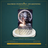 🌙 Sacred Feminine Awakening Oracle Deck & 13 Crystal altaris Set