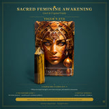 🌙 Sacred Feminine Awakening Oracle Deck & 13 Crystal altaris Set