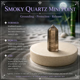 Z ARRON DESIGN Collar con colgante de alambre de cobre con piedra lunar Serenity