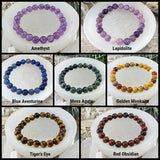 Seven Chakra Stone Bracelet (7-Piece Set)