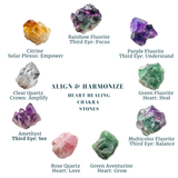 49-Piece Rose Quartz & Loving Stones Feel-Good Crystal Set