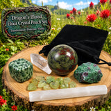 Dragon's Blood Elixir kristalpoki sett