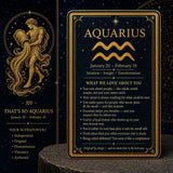 ♒ Waterman - 20 januari - 18 februari - Zodiac Crystal Fusion Set met etui