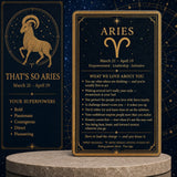 ♈ Κριός - 21 Μαρτίου - 19 Απριλίου - Zodiac Crystal Fusion Σετ με θήκη