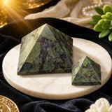 Dragon's Blood Jasper Pyramid - Medium